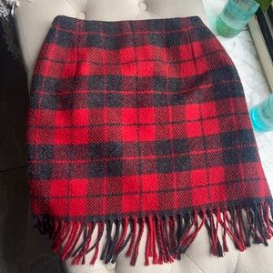 Holiday wool skirt size 2 the limited